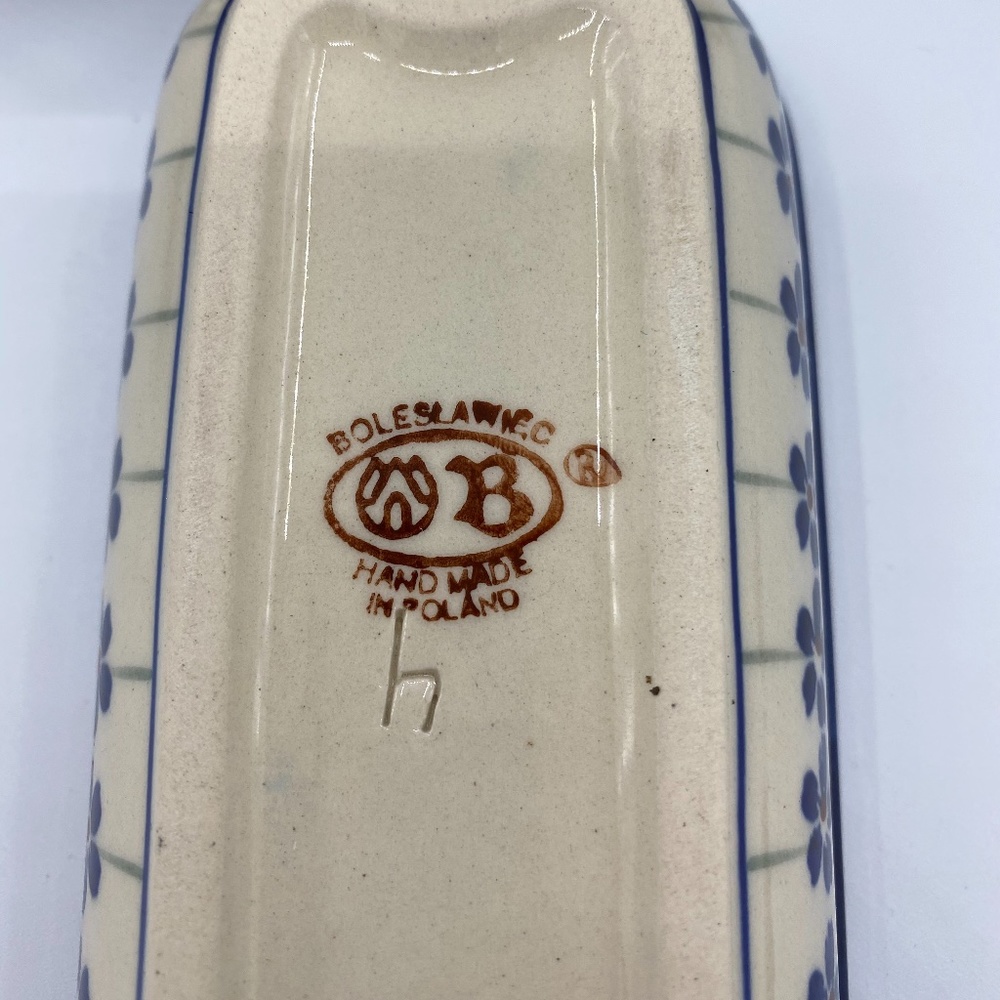Polish Pottery Corn Holders from Poland - Picture 3 of 4